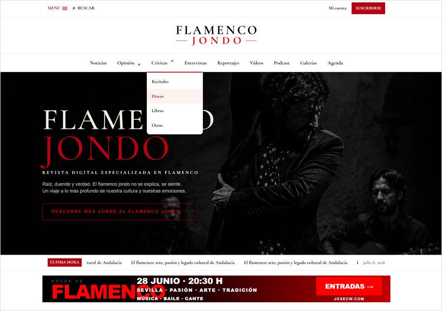 Blog de noticias Flamenco