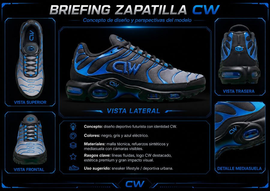 Tecnología de la zapatilla CW Neo